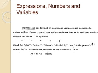 BASIC Programming Language | PPTX