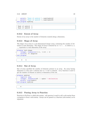 Basic ForTran Programming - for Beginners - An Introduction by Arun ...