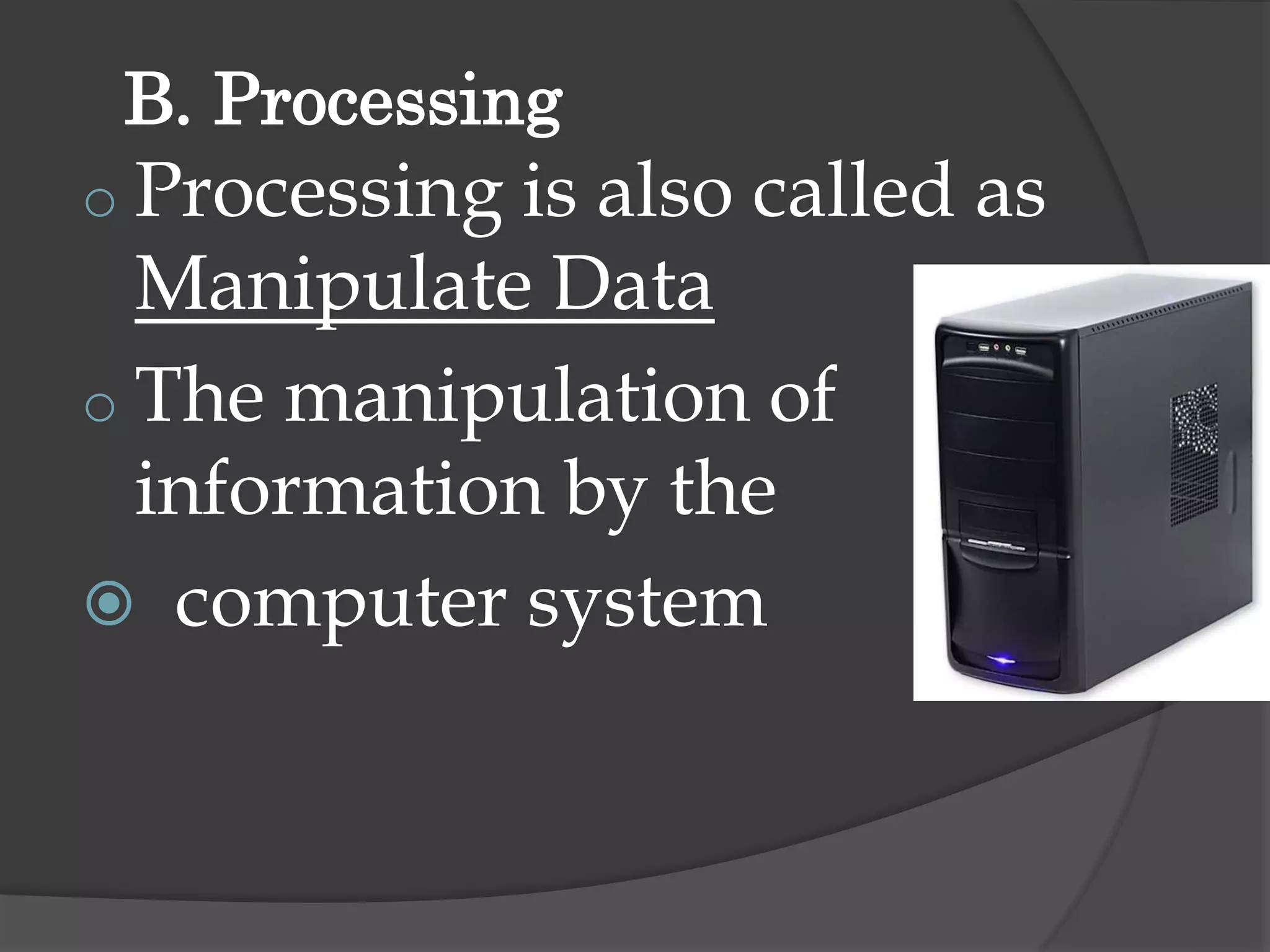 Basic function of the computer | PPTX
