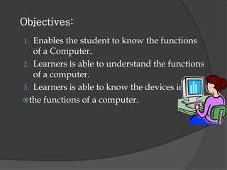 Basic function of the computer | PPTX