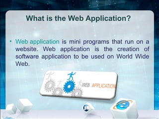Basic fundamentals of web application development | PPT