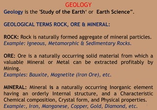 BASIC DETAILS OF GEOLOGY FOR LEARNERS.pptx
