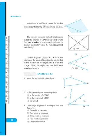 Basic geometrical ideas