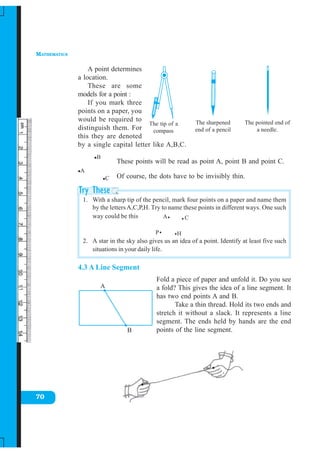 Basic geometrical ideas