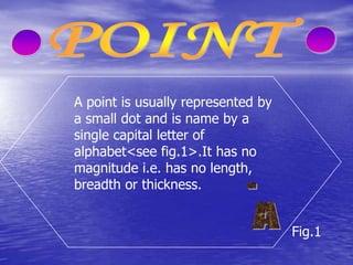 Basic geometrical ideas class vi | PPSX