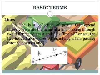 Basic geometry | PPTX