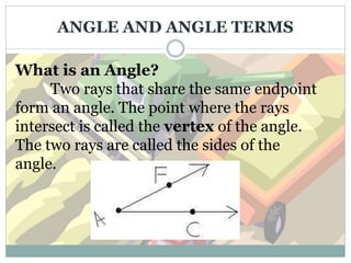 Basic geometry ADAPTED | PPTX