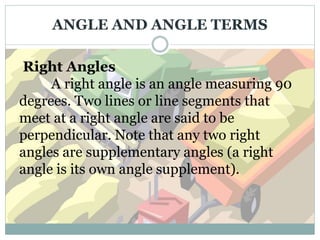 Basic geometry ADAPTED | PPTX