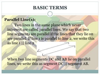 Basic geometry ADAPTED | PPTX