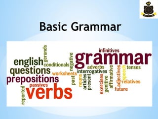 Basic Grammar for students and its importance in hotels | PPTX