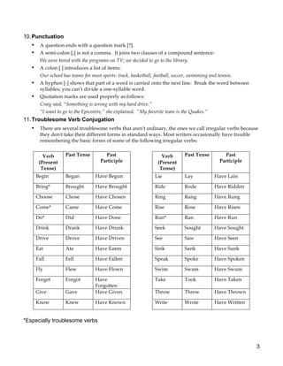 Basic grammar rules | PDF