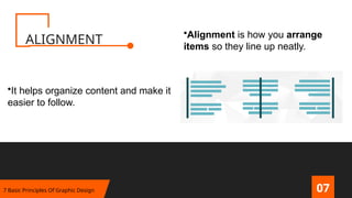 BASIC GRAPHIC PRINCIPLES - Elements of Art | PPTX