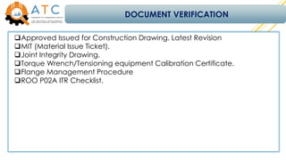 Basic Guideline for Flange Management & Inspection Requirement - ATC ...