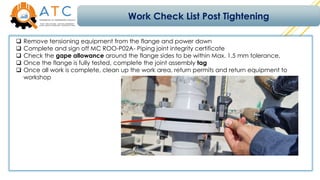 Basic Guideline for Flange Management & Inspection Requirement - ATC ...