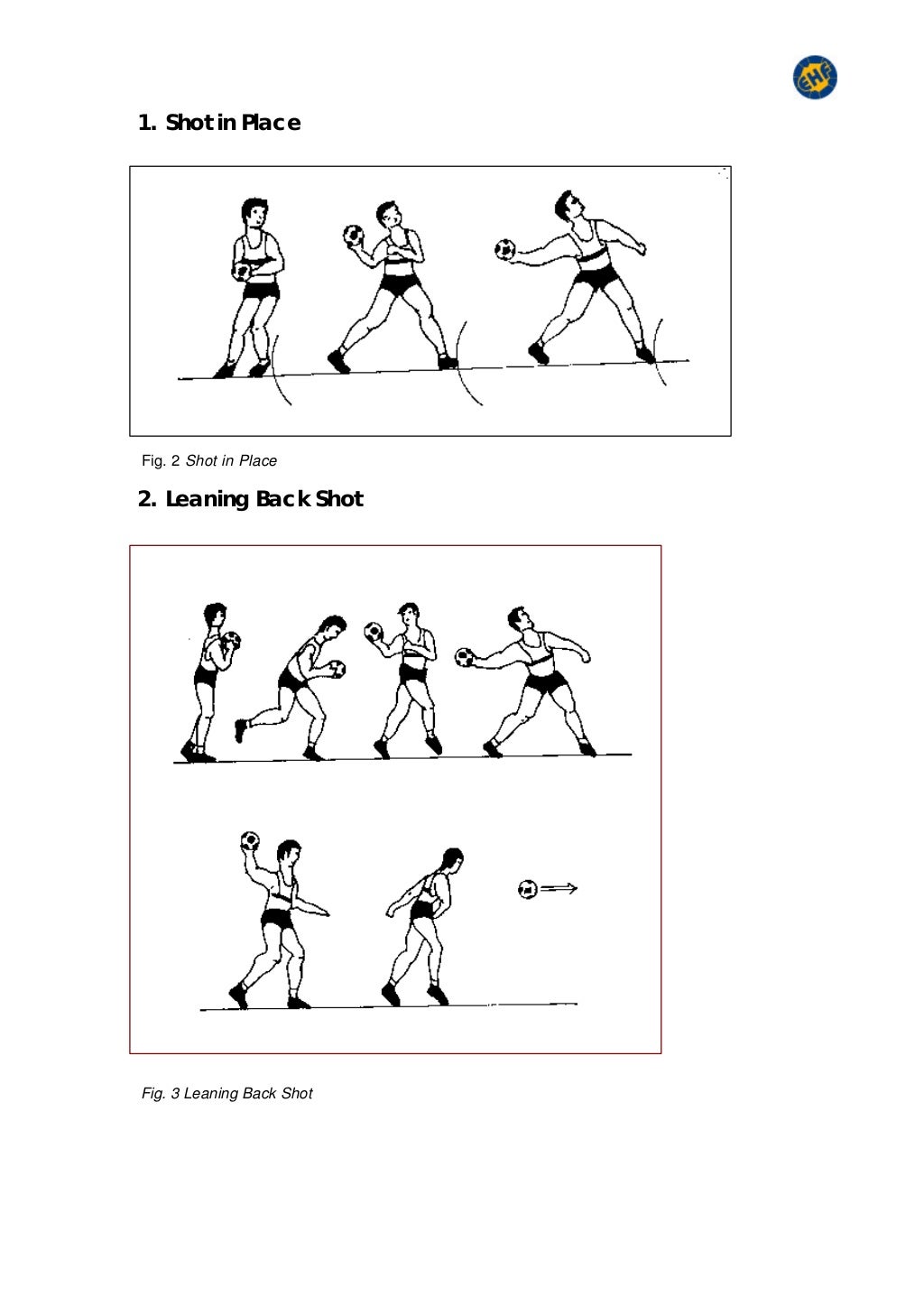 Basic handball methods