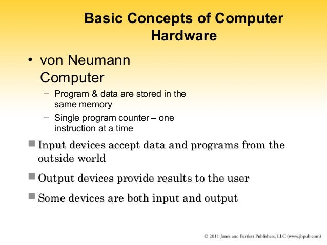 Basic hardware concept