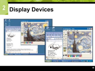2
40
Display Devices
 