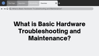 Basic Hardware Troubleshooting and Maintenance.pdf