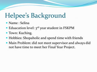 Basic helping skill | PPTX