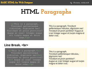 Basic html | PDF