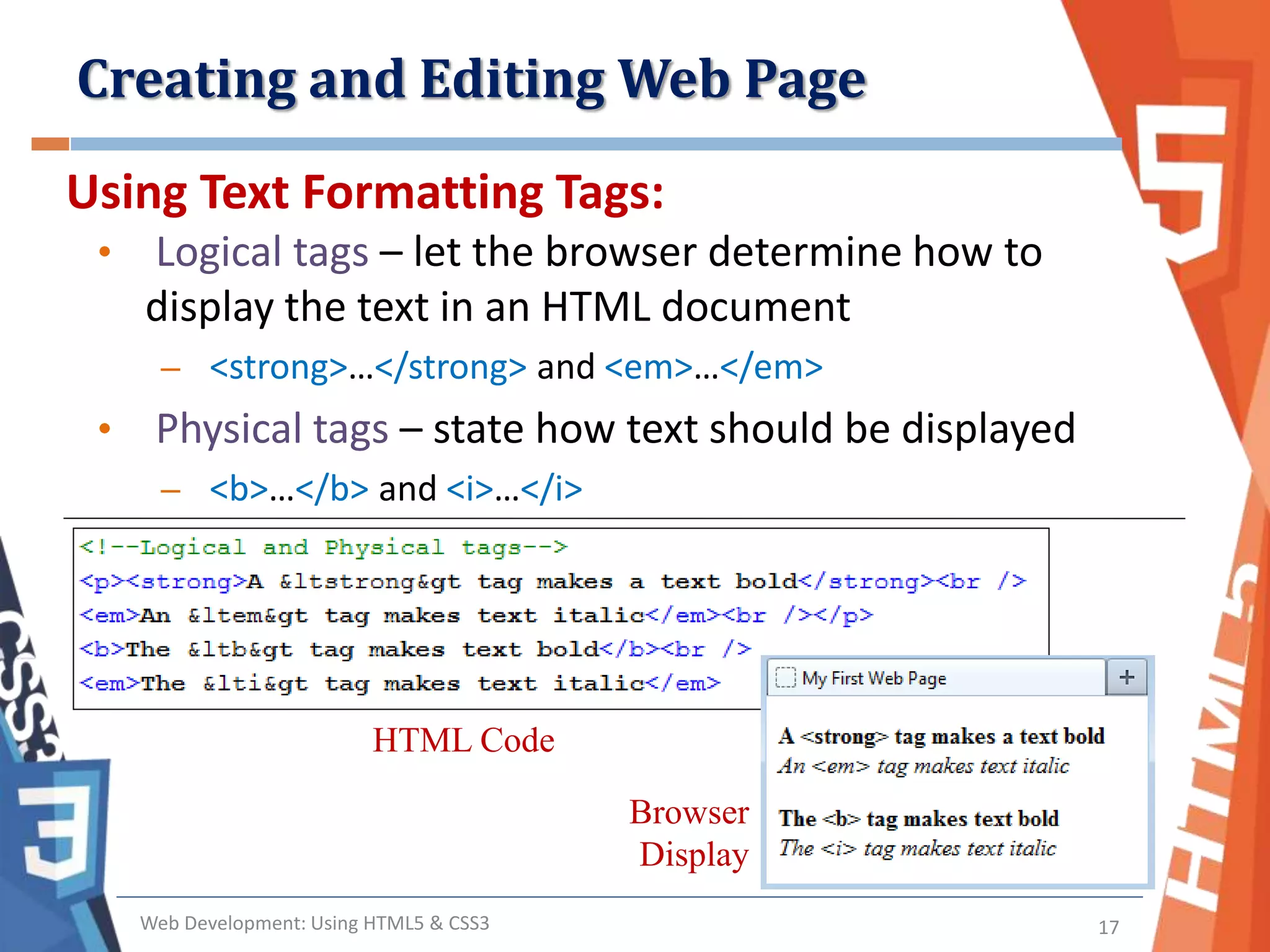 Basic html structure | PPT