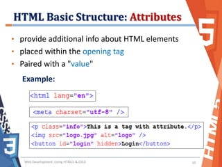 Basic html structure | PPT