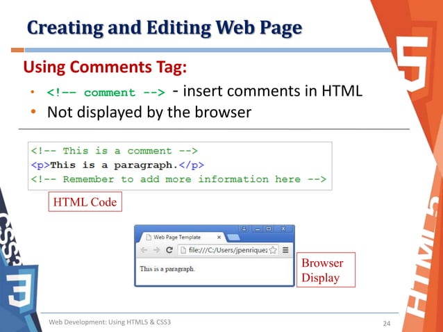 Basic html structure | PPT