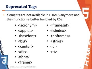 Basic html structure | PPTX