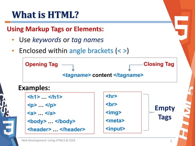 Basic html structure | PPT