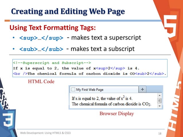Basic html structure