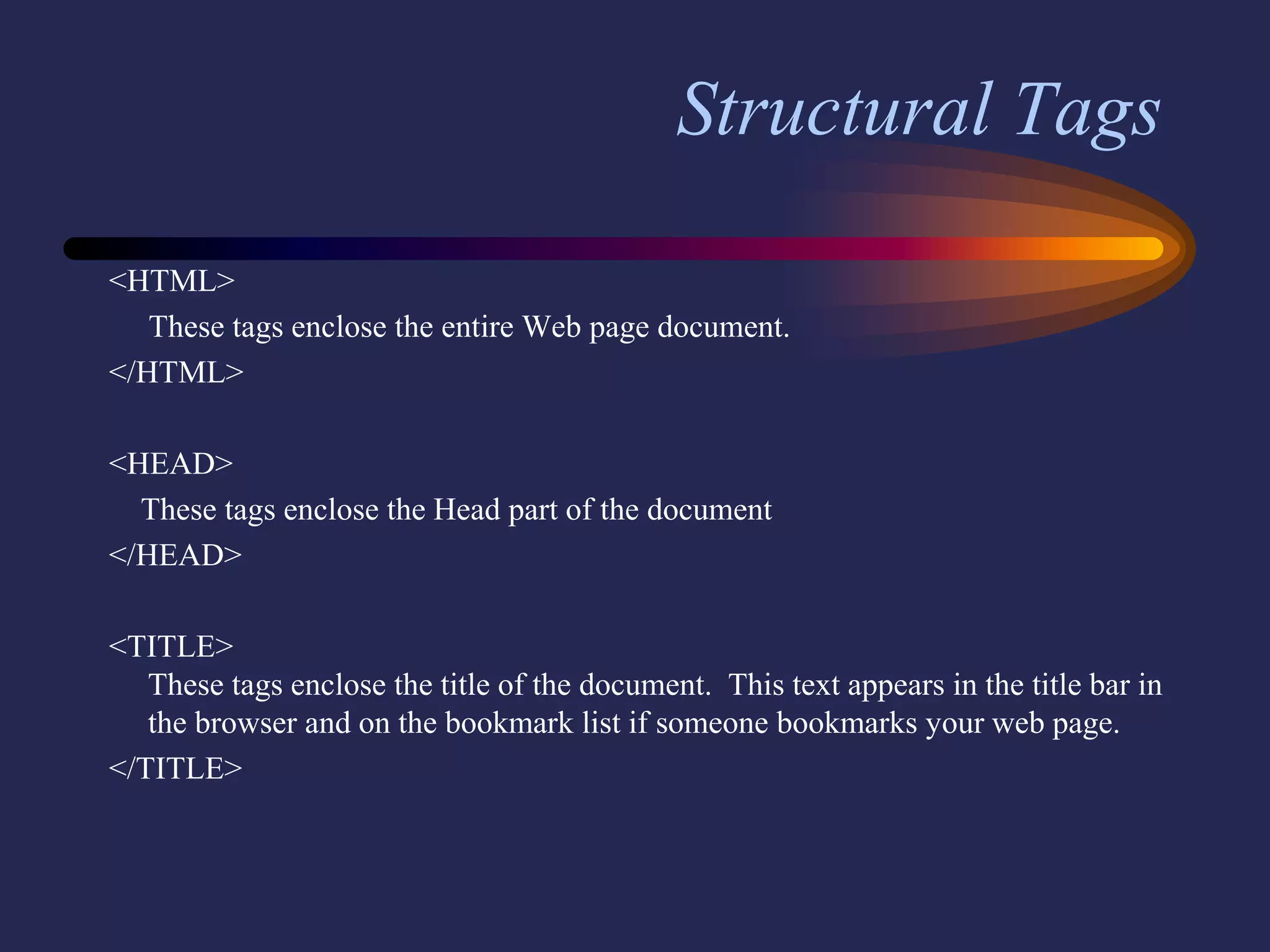Basic HTML Tags.PPT