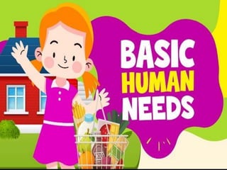 Basic human needs 2025.pdfBasic human needs | PDF