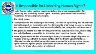 International Basic Rights Basic human rights by dr alka arup mukherjee nagpur m.s. india | PPT