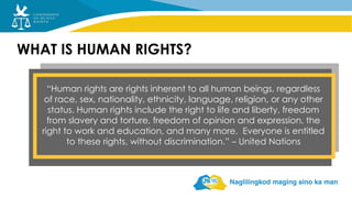 Basic Life Rights Basic Human Rights Concepts and Principles (preferred presentation)_JSR ...