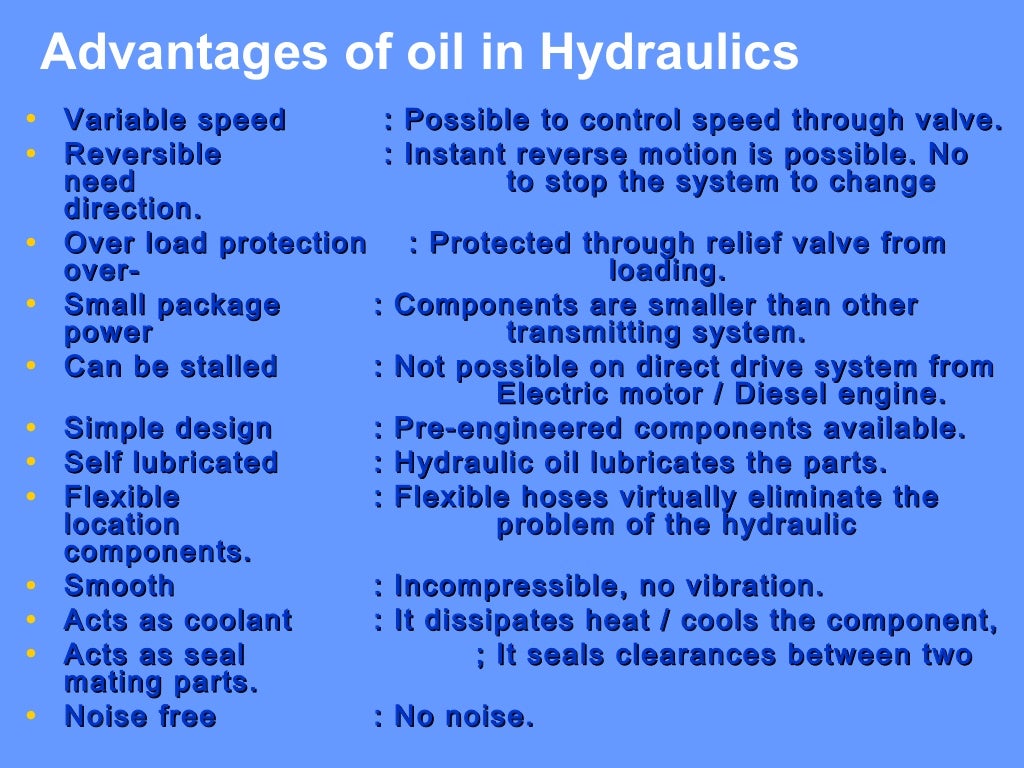 Basic hydraulics