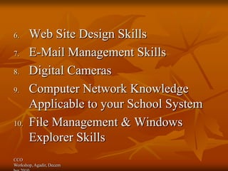 Basic ict skillsccodec10 | PPTX