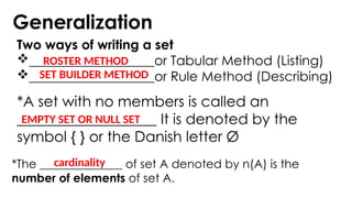 BASIC IDEAS OF SETS Grade 7 1st Quarter.pptx