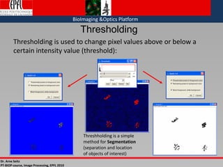 Basic image processing | PDF