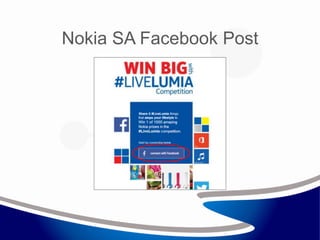 Nokia SA Facebook Post
 
