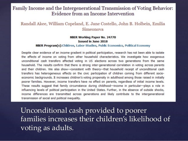 Unconditional Basic Income and Democracy Slide 8