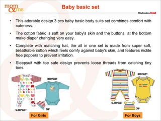 Basic infant clothing