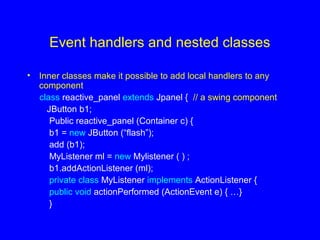Basic info on java intro | PPT