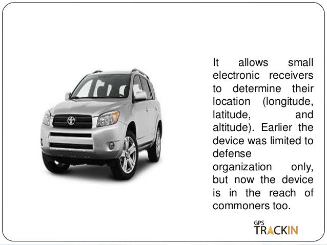 Basic information about gps trackers