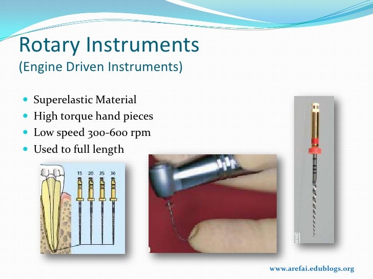 Basic Instruments Used In Endodontics