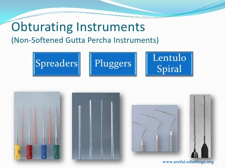 Basic Instruments Used In Endodontics