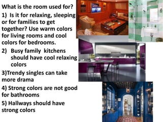 Basic interior design rules | PPTX