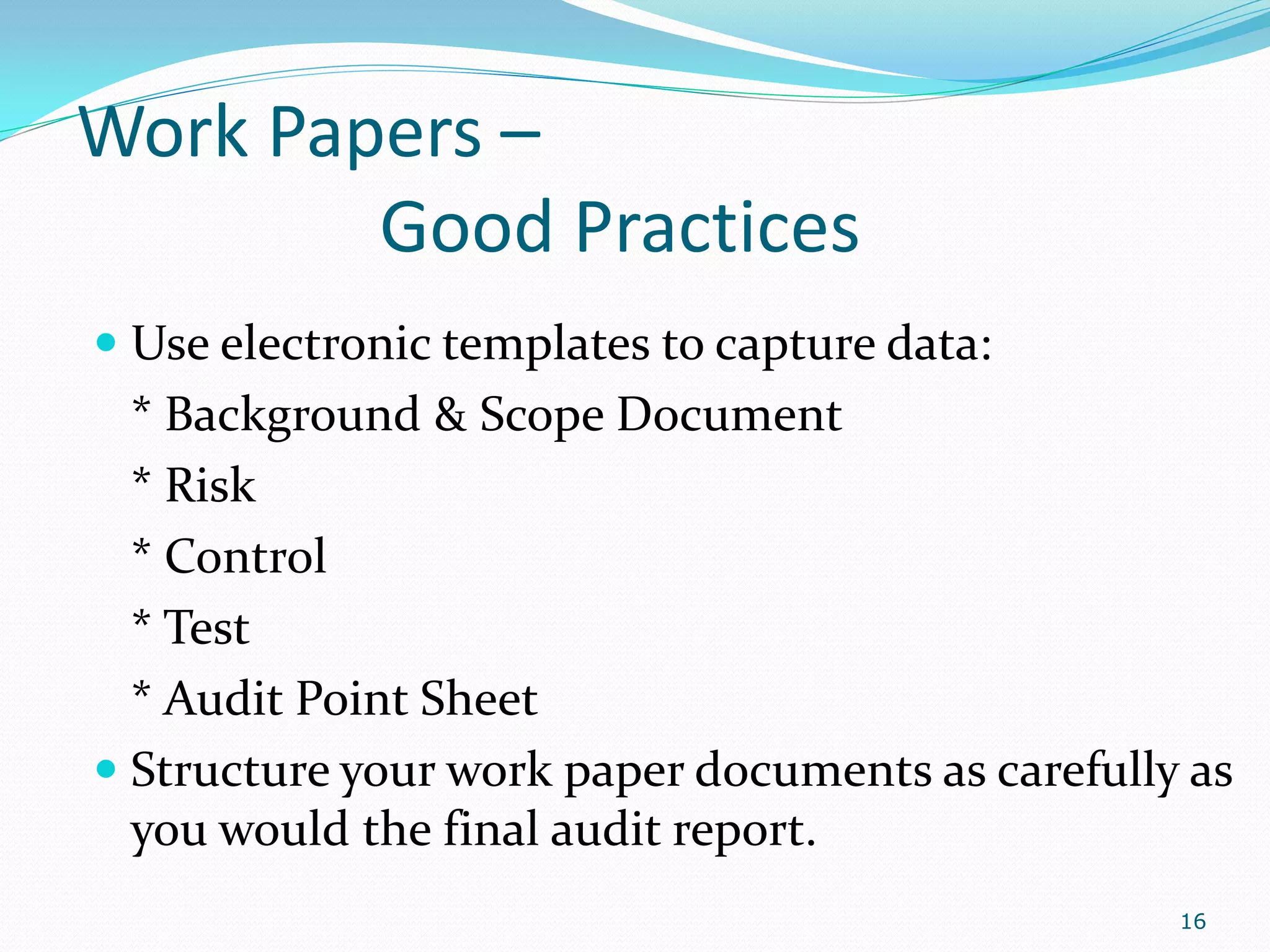 Basic Internal Auditing Presentation Pdf