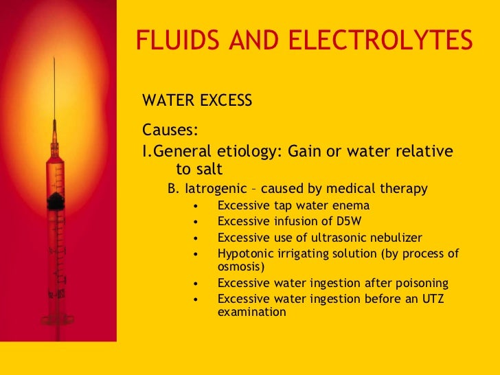 Basic Intravenous Therapy 3 Fluids And Electrolytes, Balance and Imb…