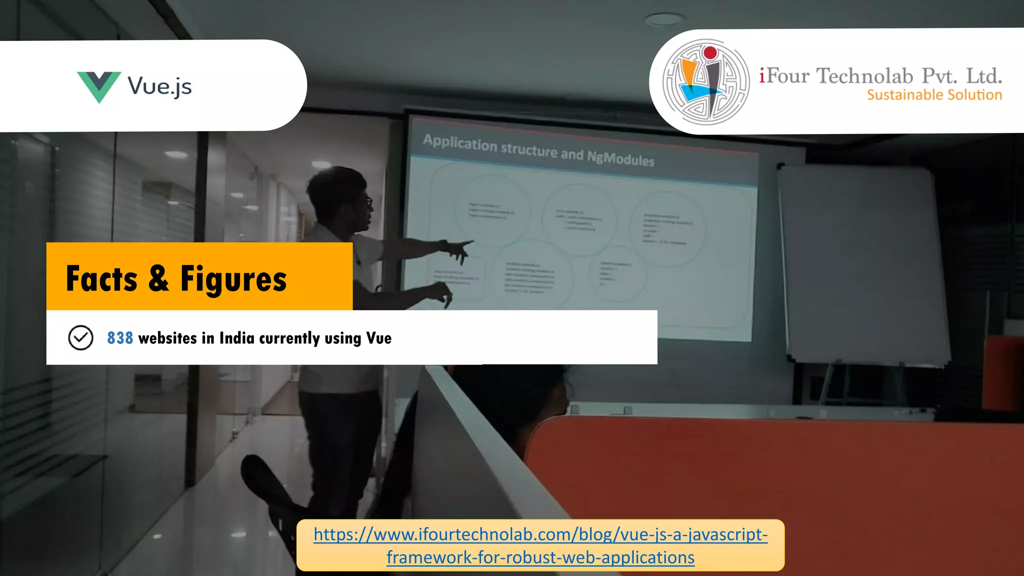 Facts & Figures First version of VueJS was released in Feb 2014838 websites in India currently using Vue https://www.ifourtechnolab.com/blog/vue-js-a-javascript- framework-for-robust-web-applications