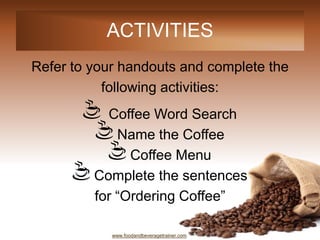 Coffee - Basic Introduction | PDF
